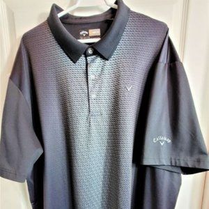 Callaway Men's Golf Shirt size 2XL Black
